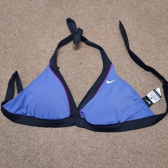 Nike Womens Reversible Swimsuit Bikini Top Bubbles Size 16 - Picture 3 of 7